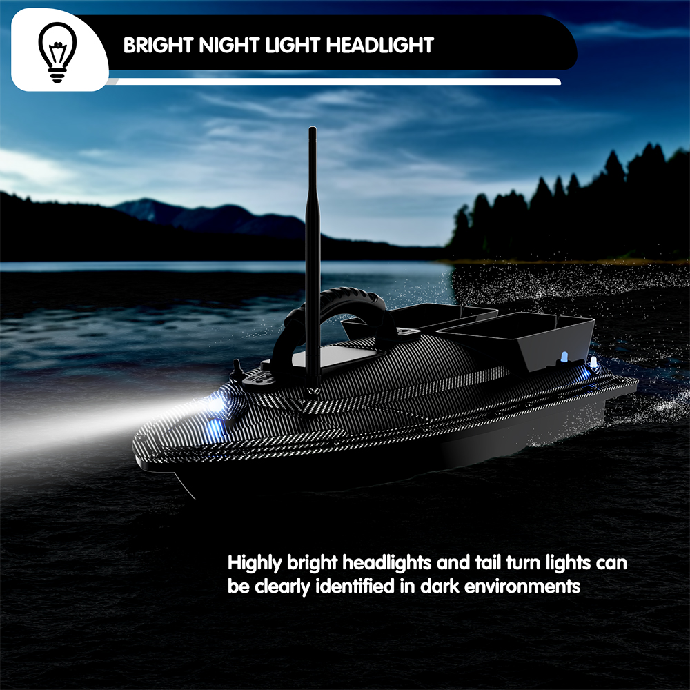 Bateau à appâts RC V070, 12000 - Fish Finder Gps avis et prix
