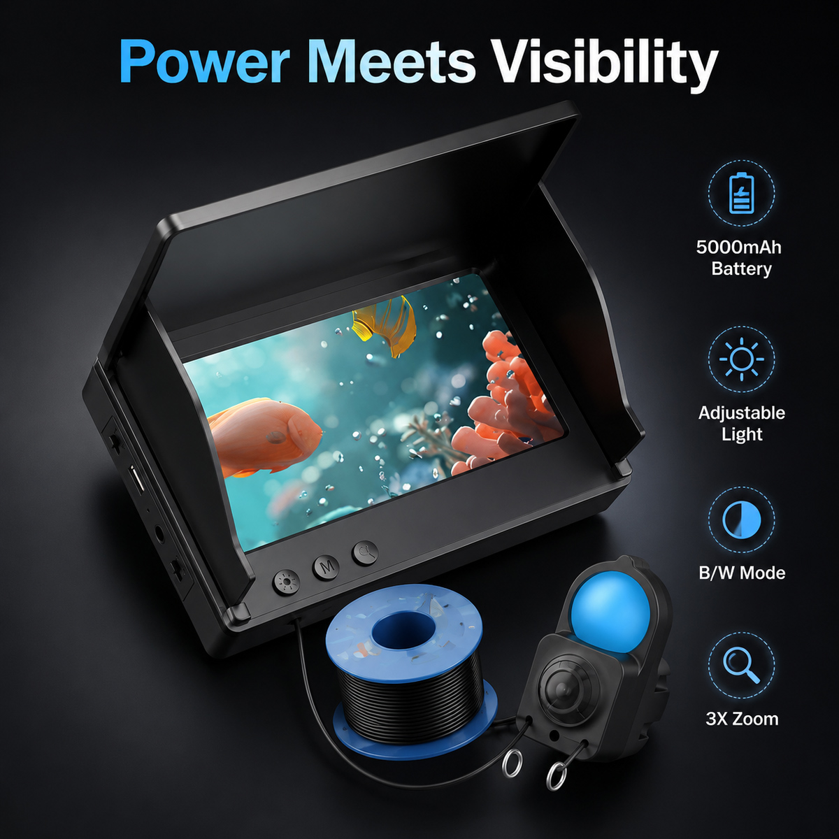 Caméra de pêche sous-marine HD - Fish Finder Portable avis et prix